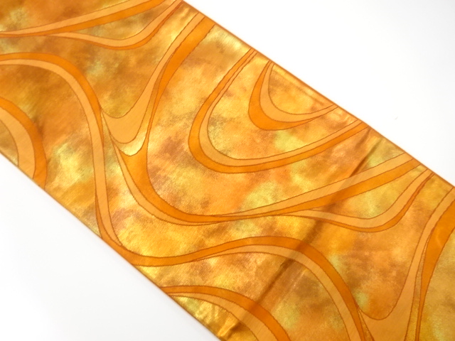 JAPANESE FUKURO OBI / WOVEN STREAM